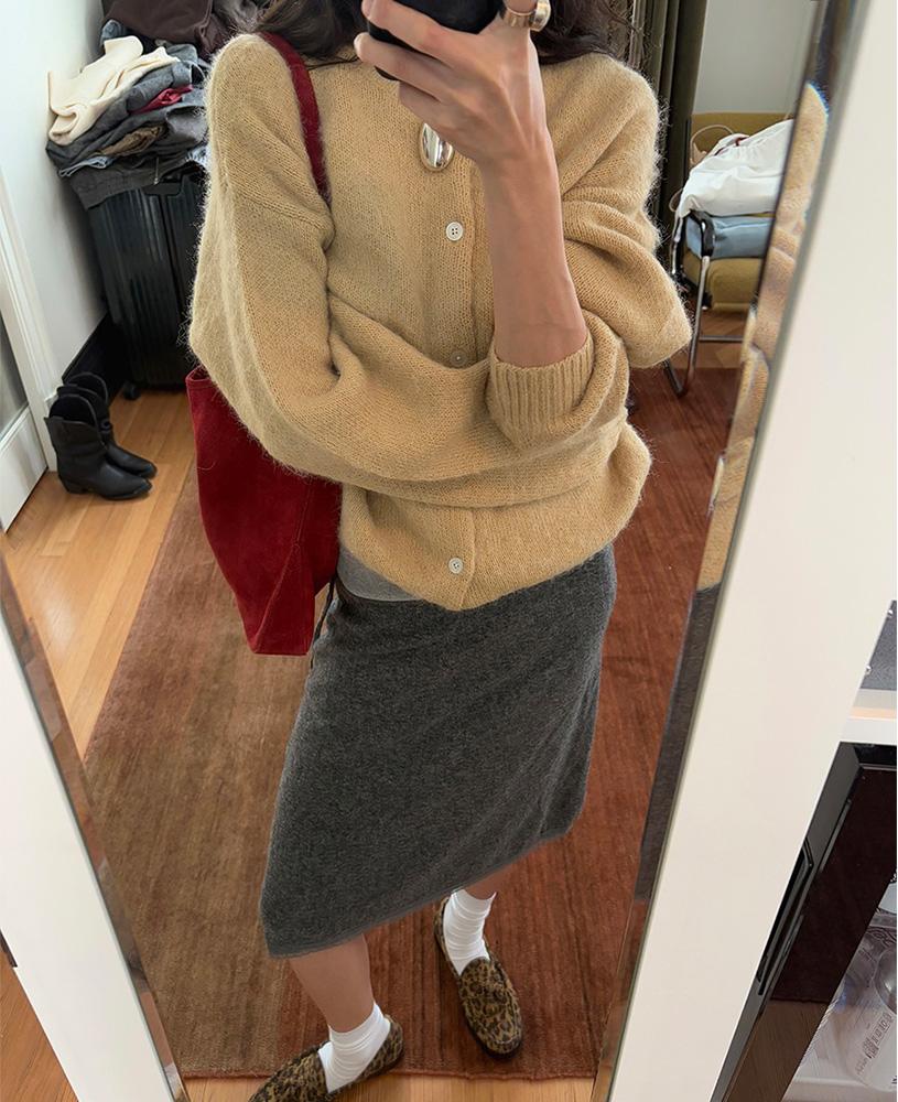 메이비베이비 Grocer Cardigan (베이지샌드)