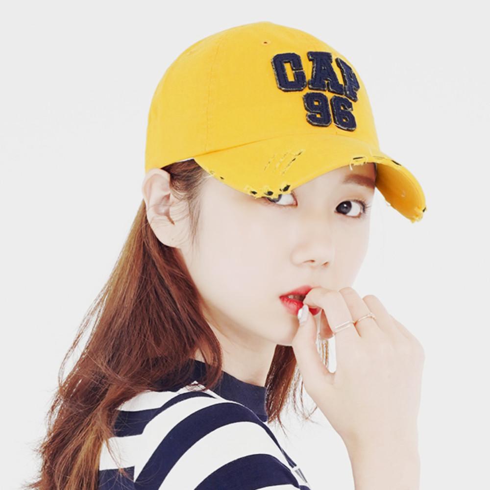 CAP96 워싱 볼캡 남자 여자 빈티지 야구모자