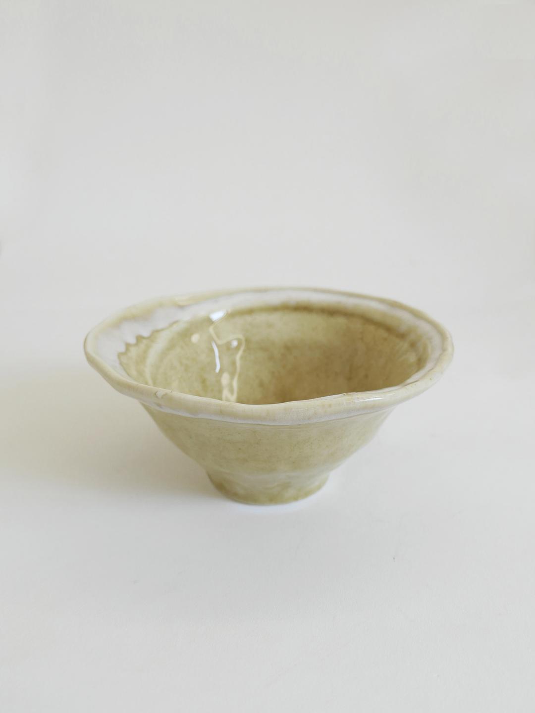 Noodle Bowl, Sage yellow