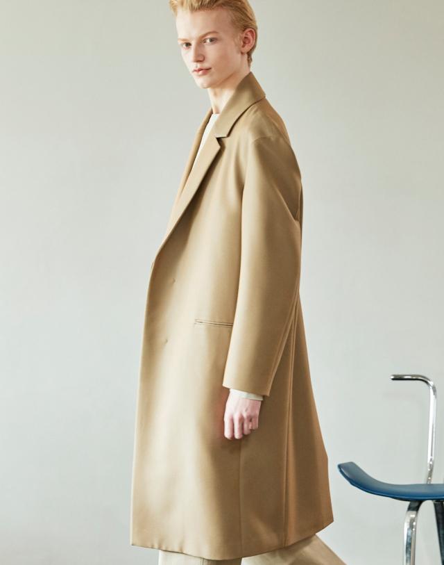 민트베이지 《Force 2Tone》 트렌치