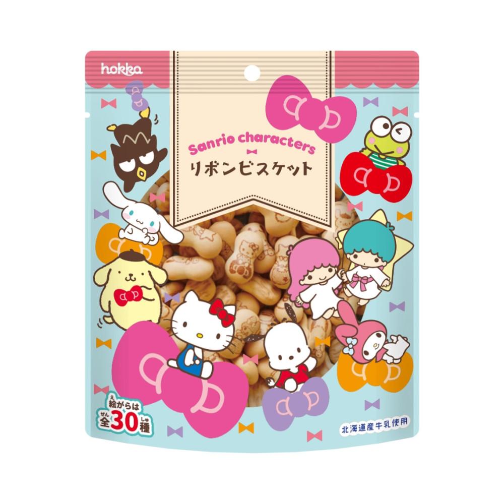 hokka 산리오 캐릭터즈 리본 비스켓 42g / 일본 간식 식품 [원산지:일본]