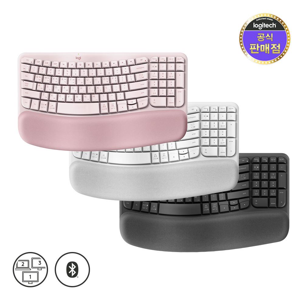 로지텍코리아 WAVE KEYS 무선 키보드 : 로지텍코리아 브랜드 스토어
