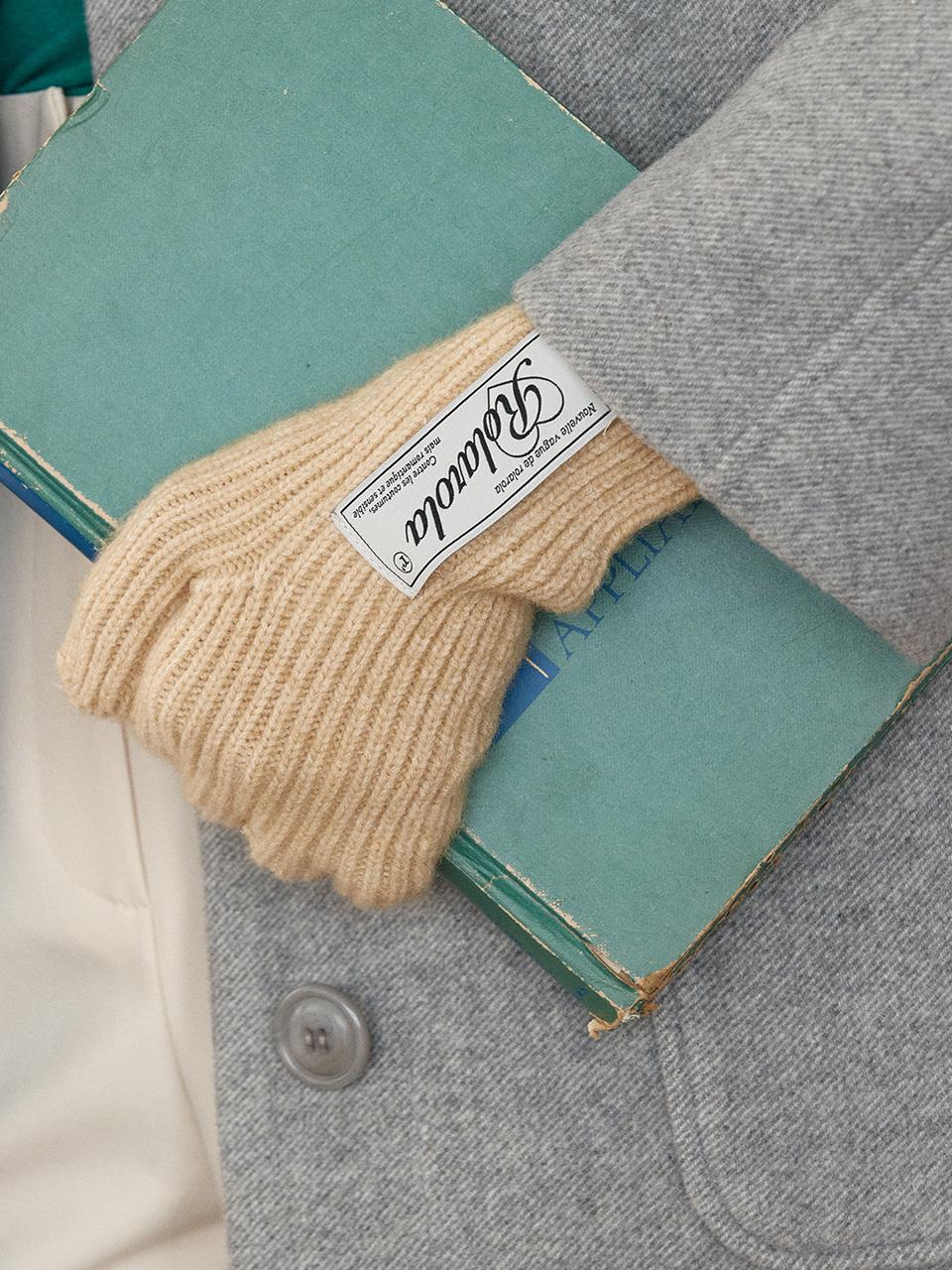 ROLA GLOVES KNIT BEIGE