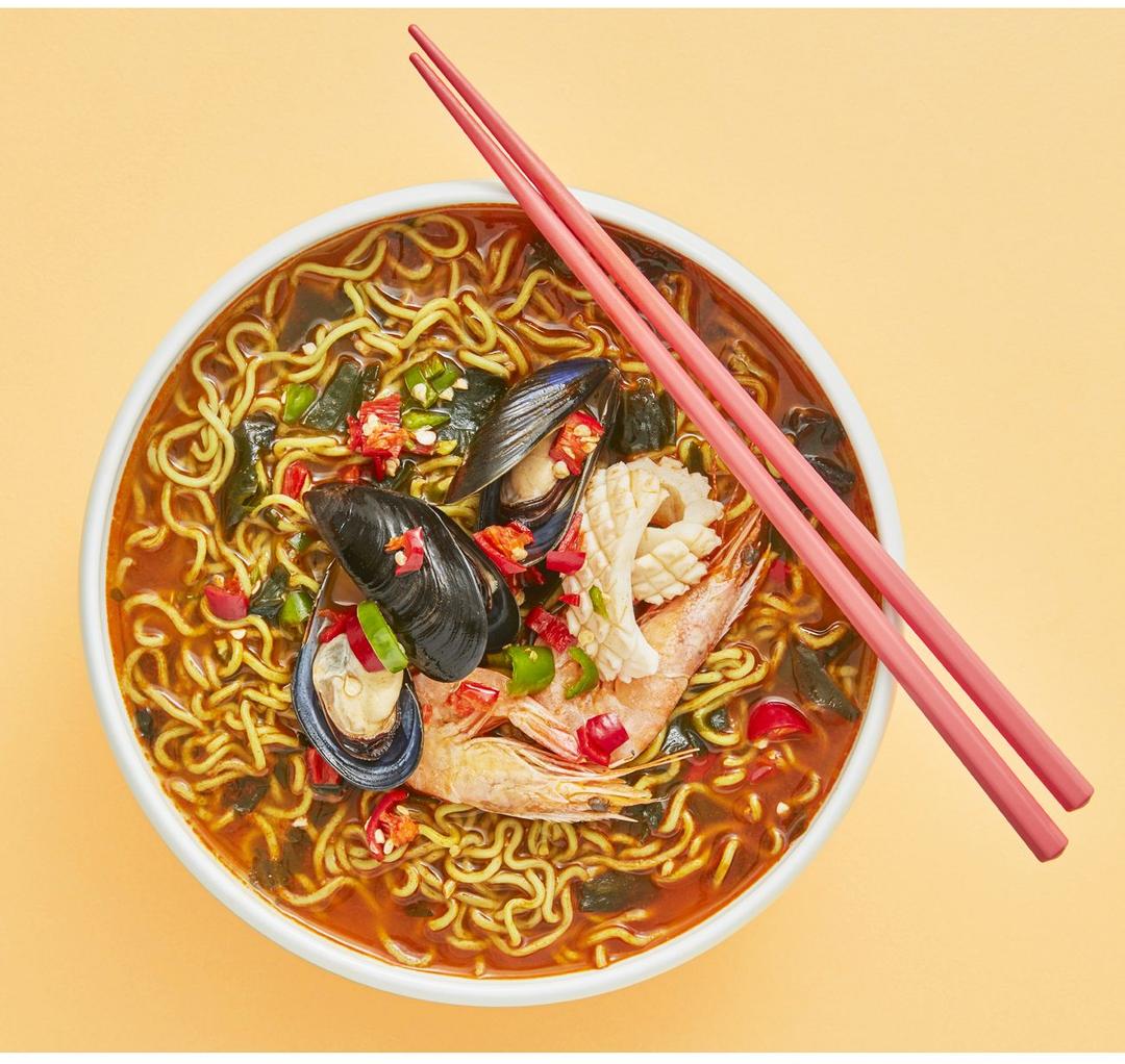 순탄라면 얼큰한맛 저탄수 식이섬유 제로슈거 라면