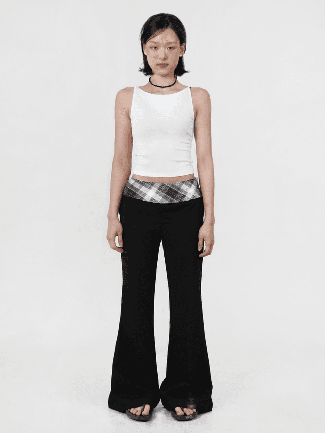 (4/29 예약배송 추가 5% 할인)Mono Check Casual Pants