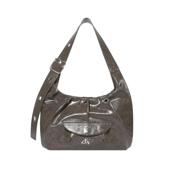 Carry all large hobo bag Choco charcoal