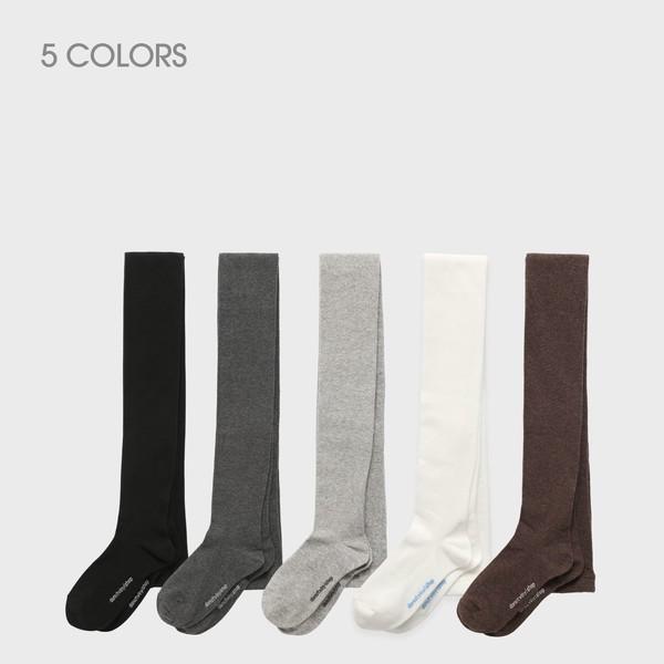 plain cotton tights (5colors)
