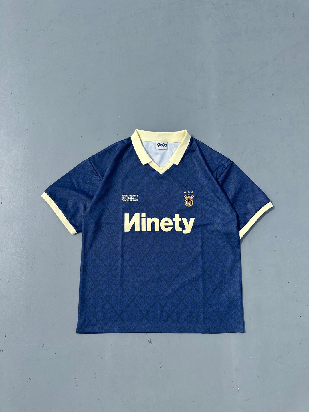 Classic Patterned S/S Game Shirt - Navy / M