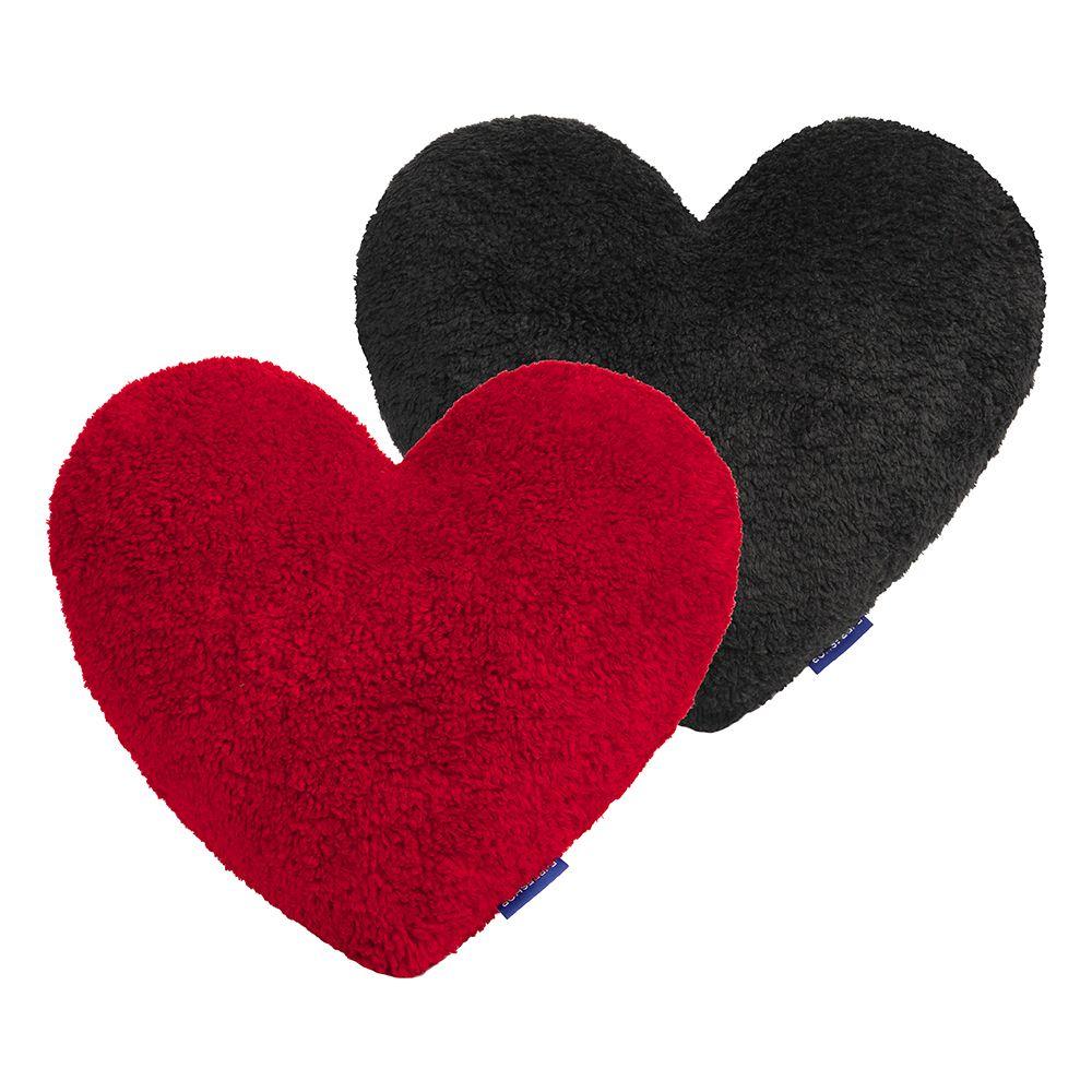 FLOOFY HEART CUSHION 하트 쿠션 (2 COLORS)