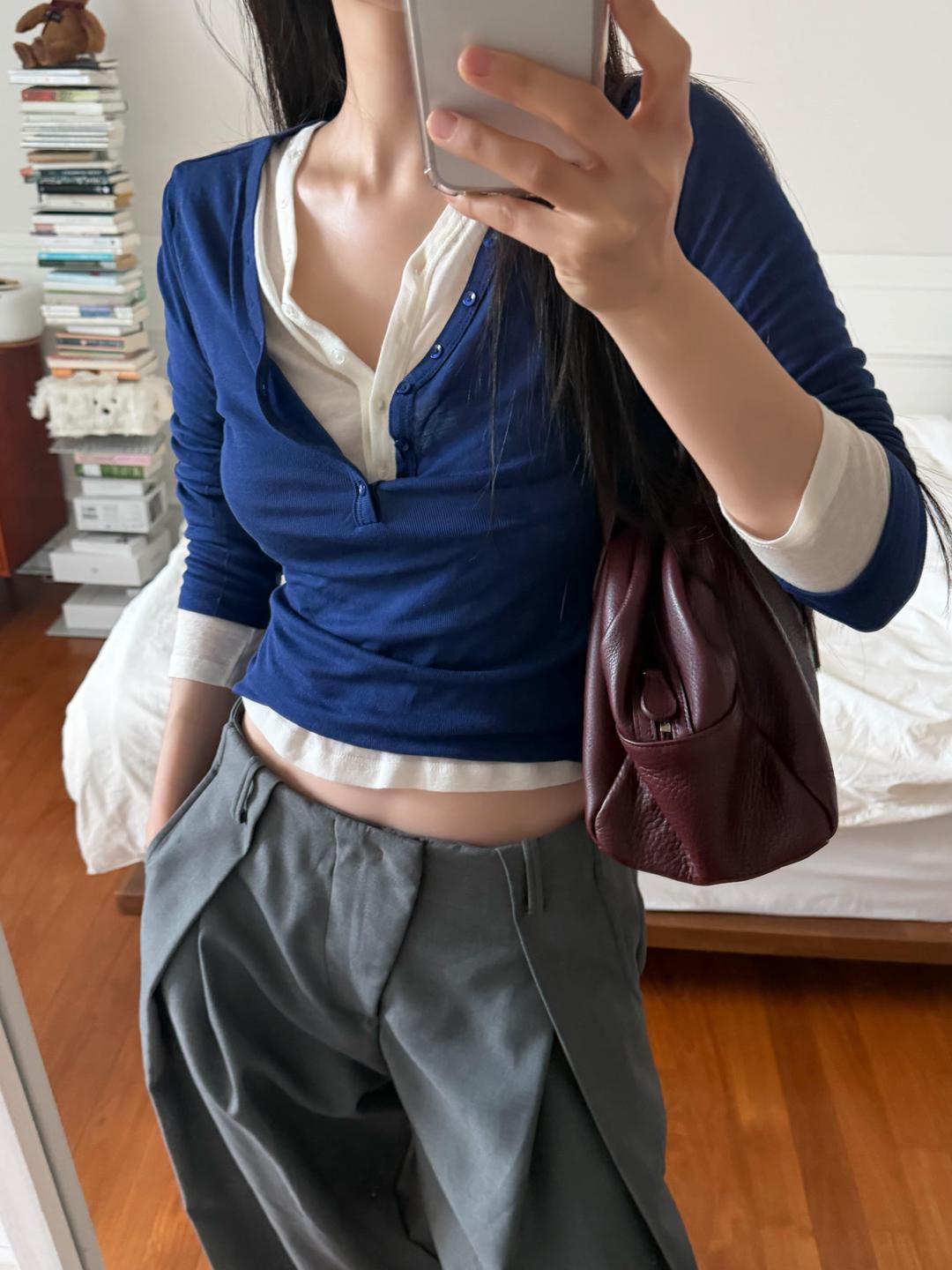 zero button tee (8col)