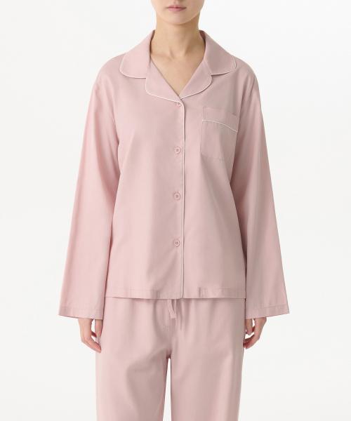 무신사 스탠다드 우먼(MUSINSA STANDARD WOMAN)  우먼즈 코튼 모달 파자마 세트 [핑크/화이트] - 사이즈 & 후기 | 무신사