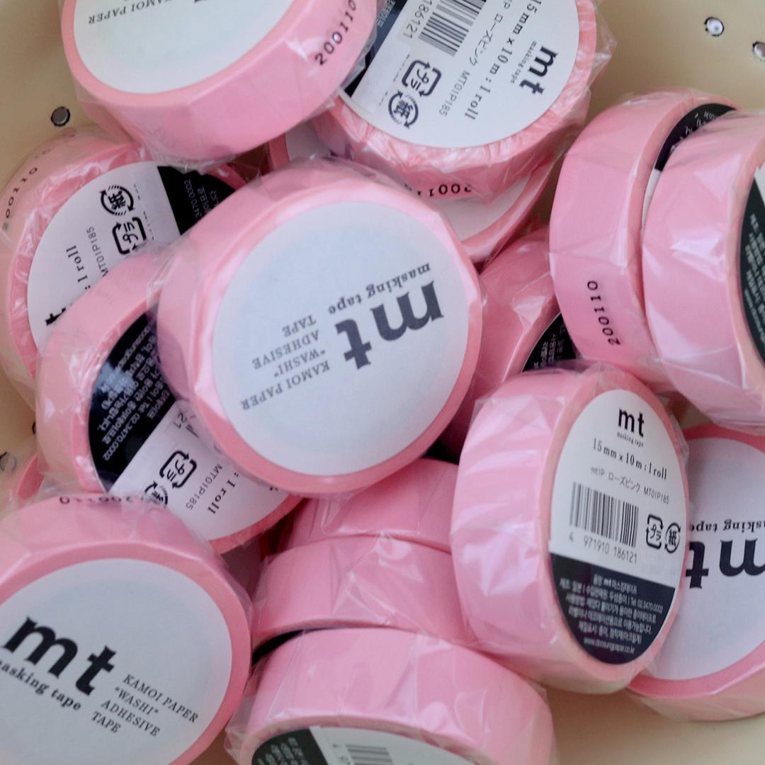 (Mt) Masking tape - Pastel pink