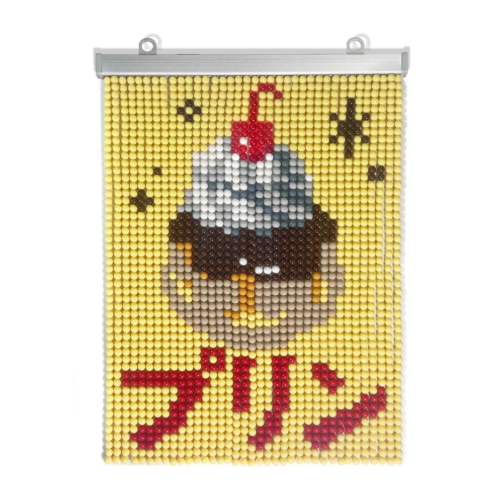 Yellow pudding 중형 비즈발 2차 DIY 비즈발 키트