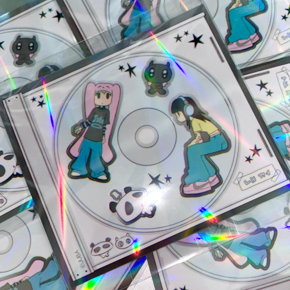 [JUBA⋆주바] 누군가의 CD hologram sticker