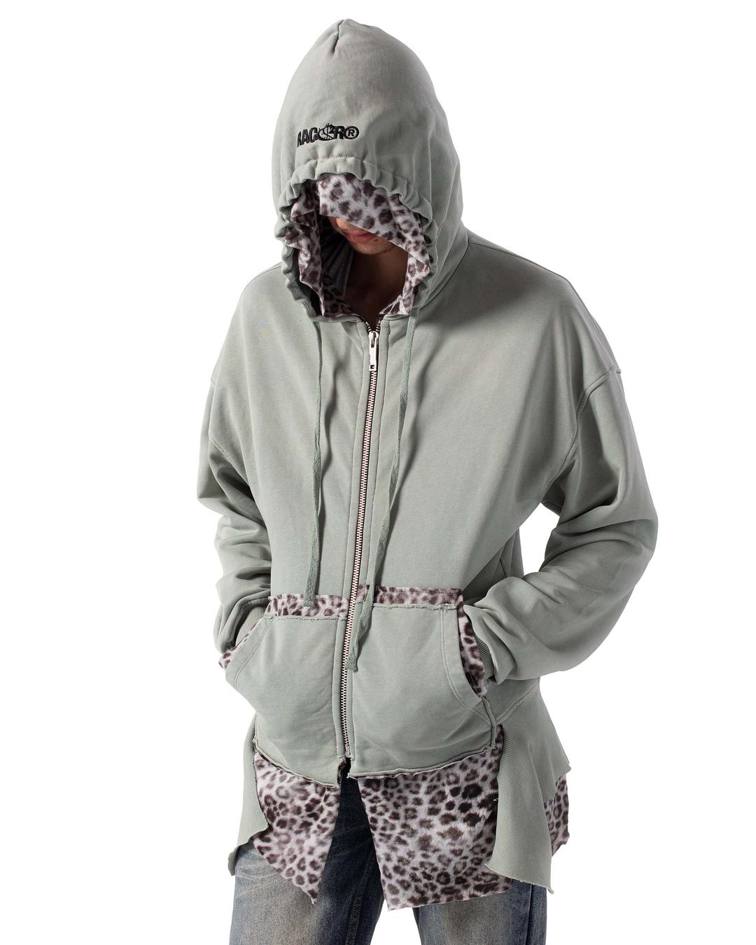 Double Hood Leo Sweatshirt - S