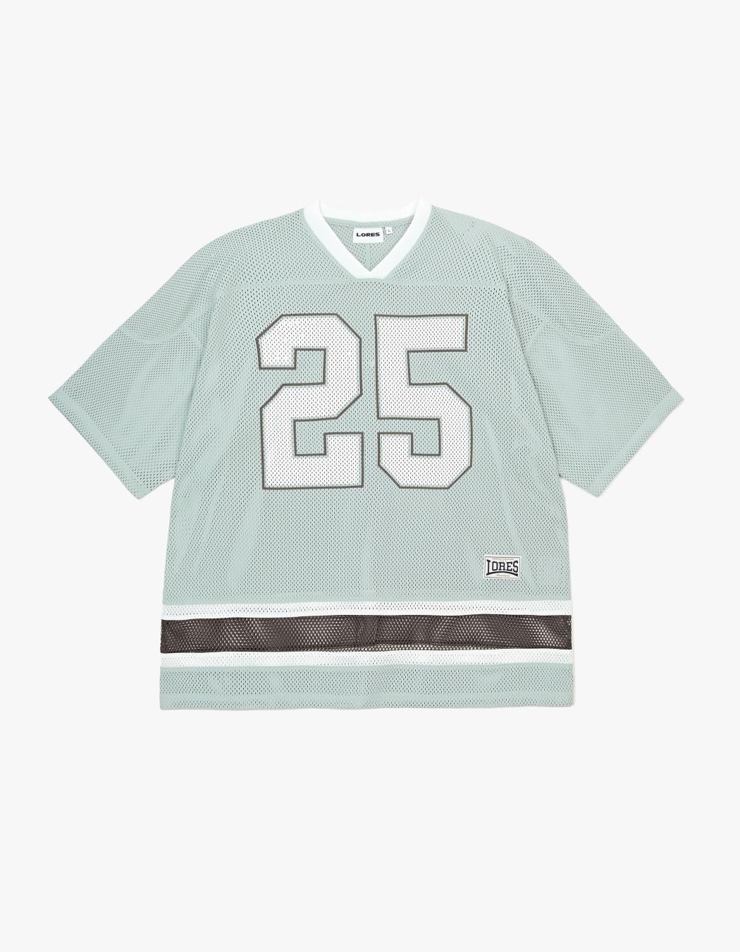 Mesh Football Jersey - Grey