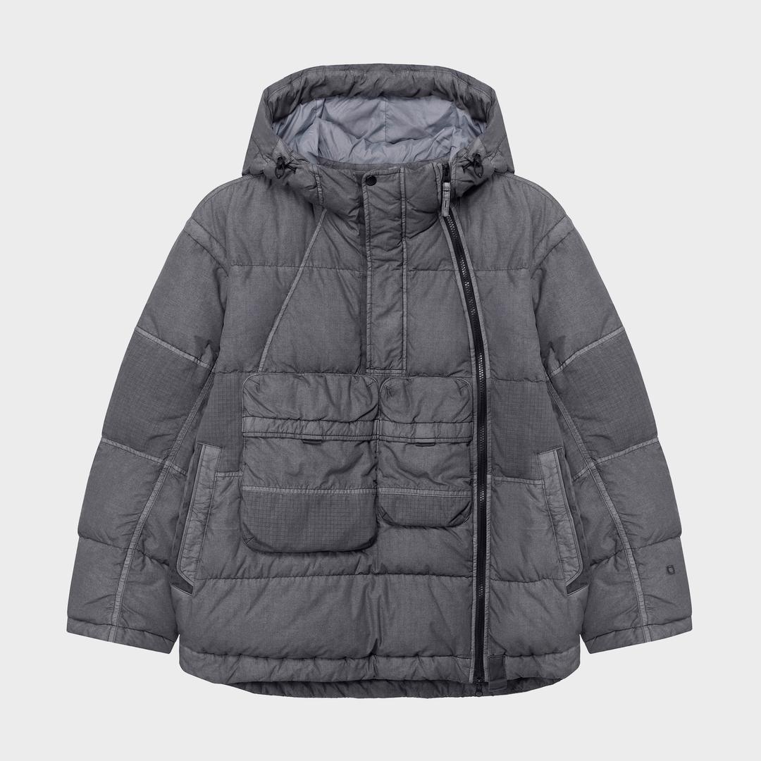 가먼트 다잉 아노라이크 다운 Dark Gray