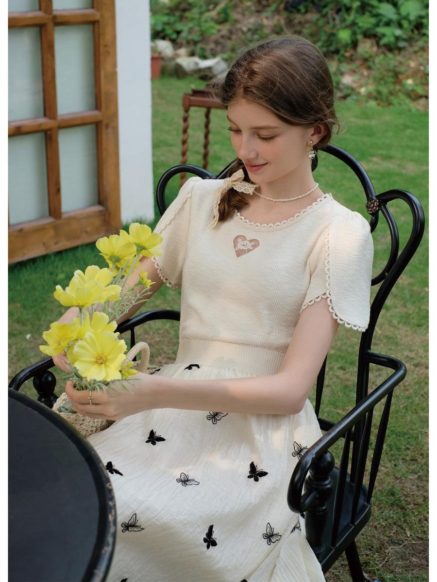 Romantic Rose Cotton Shirt