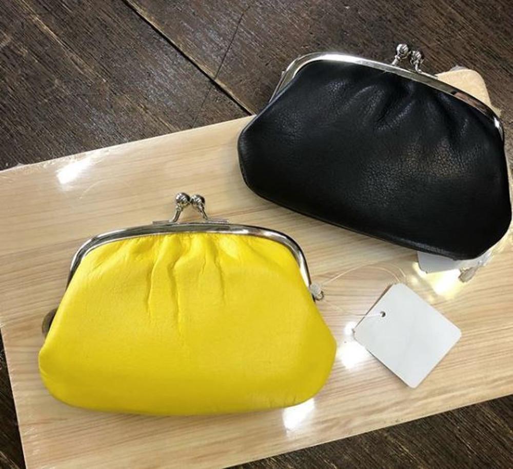 마츠노야 가마구치 오야꼬 일본 동전지갑 소가죽 지갑