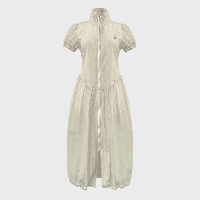 Yucca Nylon Dress (Beige)