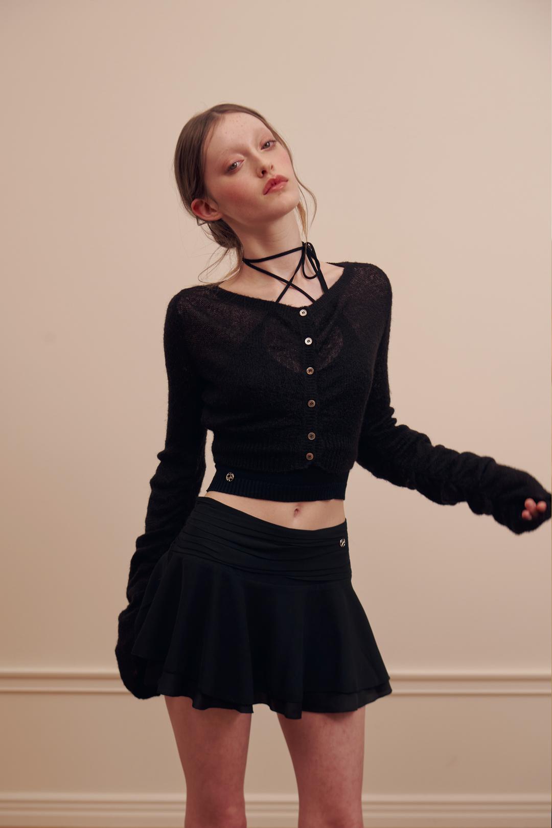 FAYE CARDIGAN (SS ver.)_black