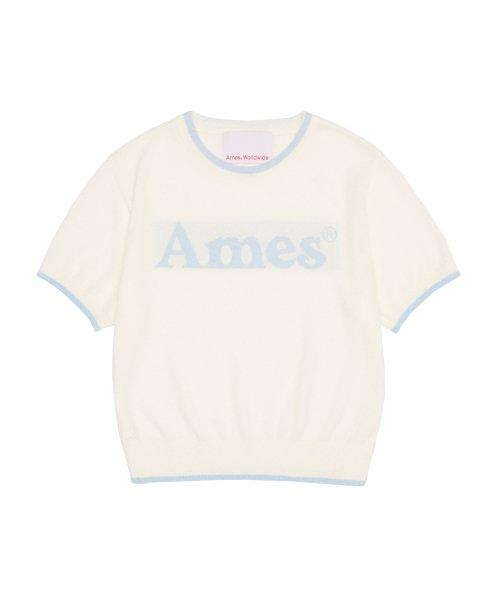 BASIC LOGO KNIT IVORY (AM2DMFK602A)