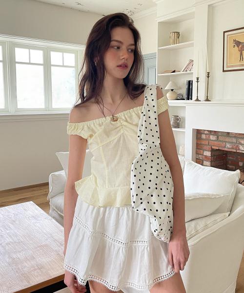 Sunday Sleeveless Top (yellow)