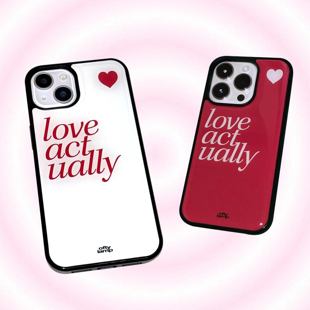 오프티램프 러브액츄얼리 에폭시 레드 케이스