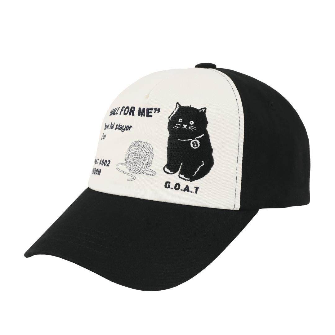 Ball For Me ball cap - Ivory / Black (05.16 ~ 24 / 8daly sale)