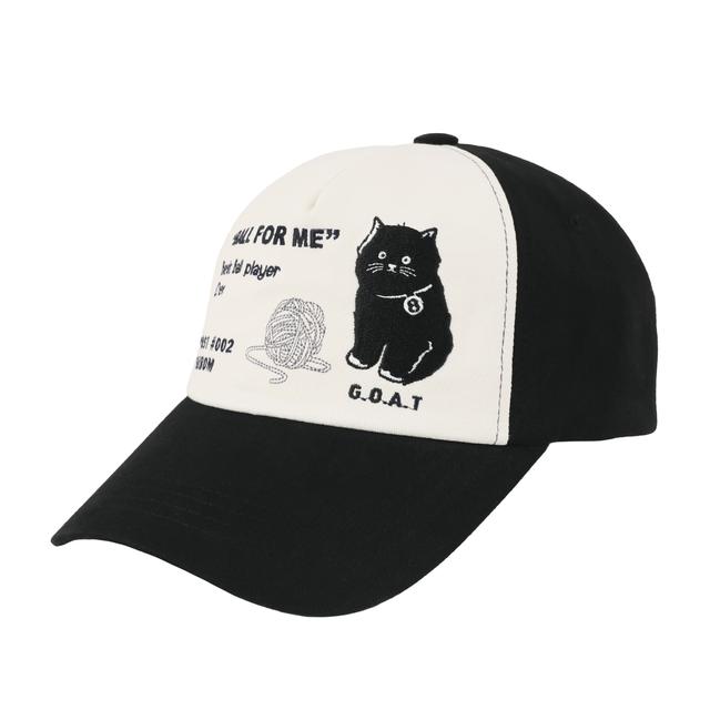 Ball For Me ball cap - Ivory / Black (05.16 ~ 24 / 8daly sale)