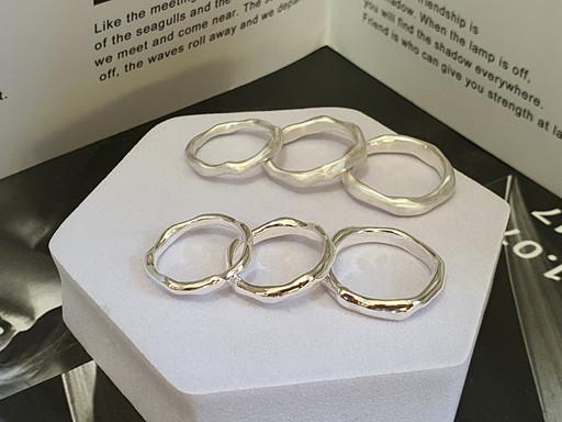 ❤️할인[은반지] 플로우 웨이브 링