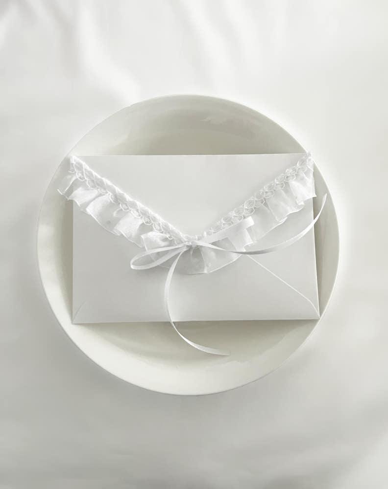 도트 레이스 편지지 세트 Dot Lace letter set