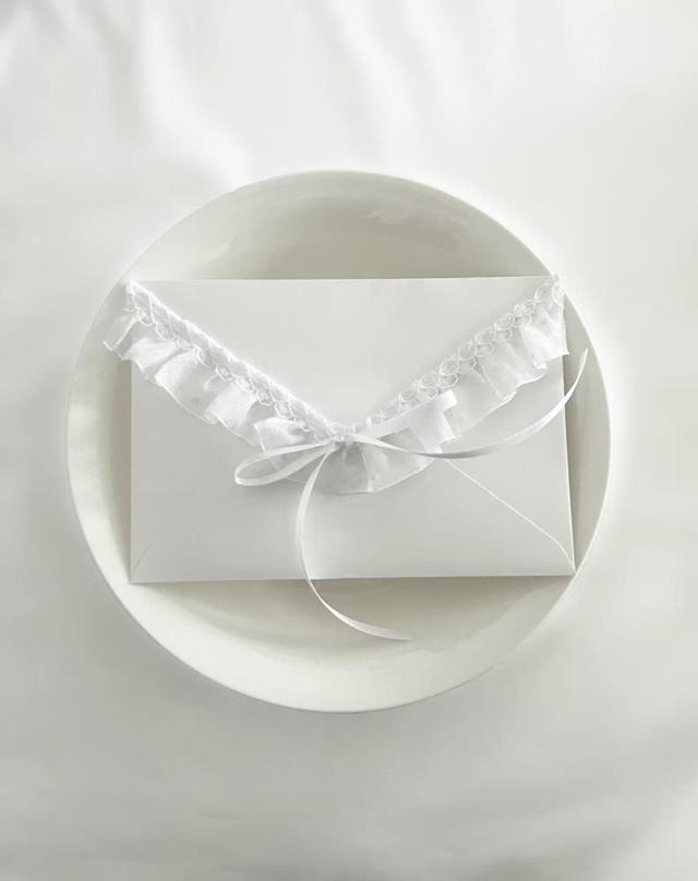 도트 레이스 편지지 세트 Dot Lace letter set