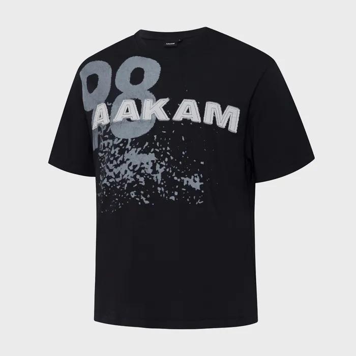 98 Printed Half Top (Navy)