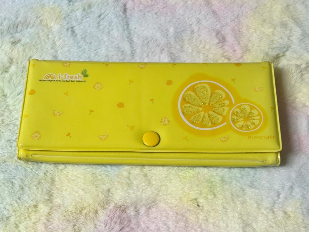[고전문구] 마법의다락방 아이프레쉬 레몬오렌지 폭신폭신 필통