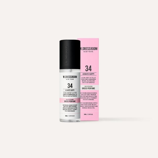 더블유드레스룸 드레스퍼퓸 섬유향수 No.34 올웨이즈해피 80ml