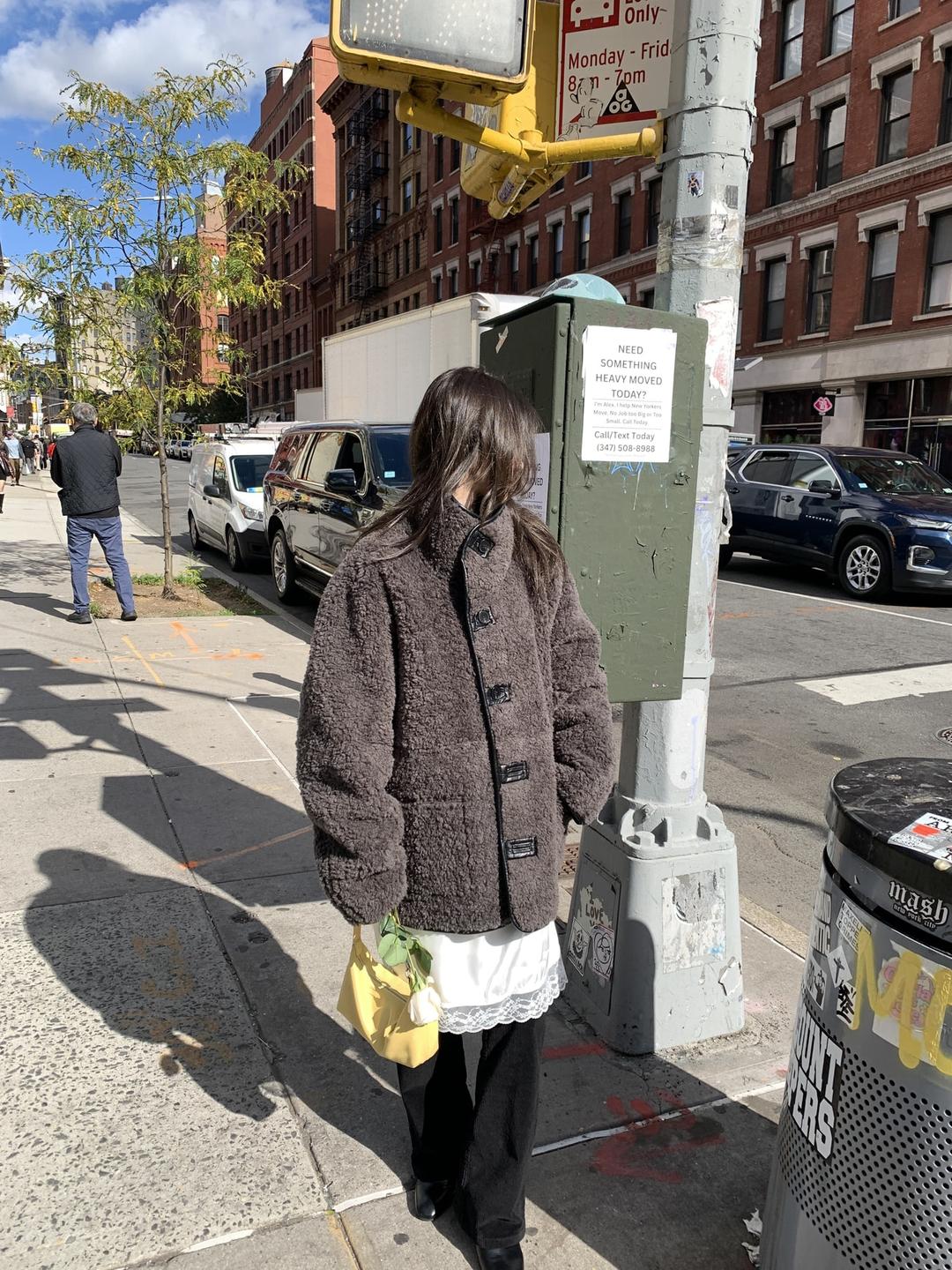 프릴리 AM. Shearling Reversible Mustang