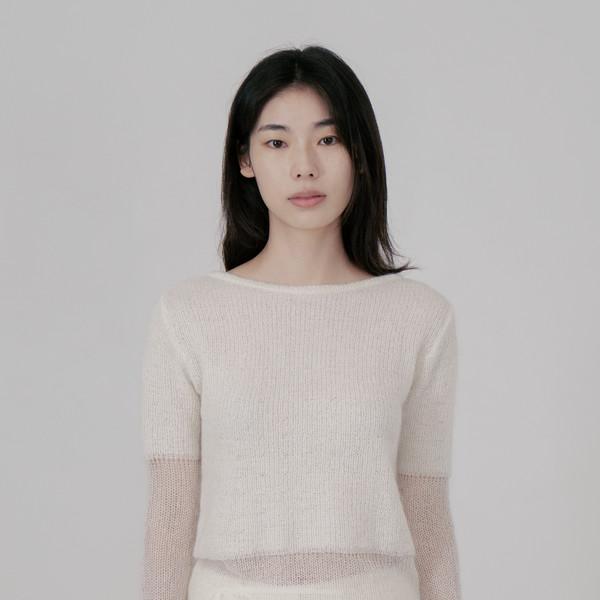 Layered Two-Way Knit (Ivory)