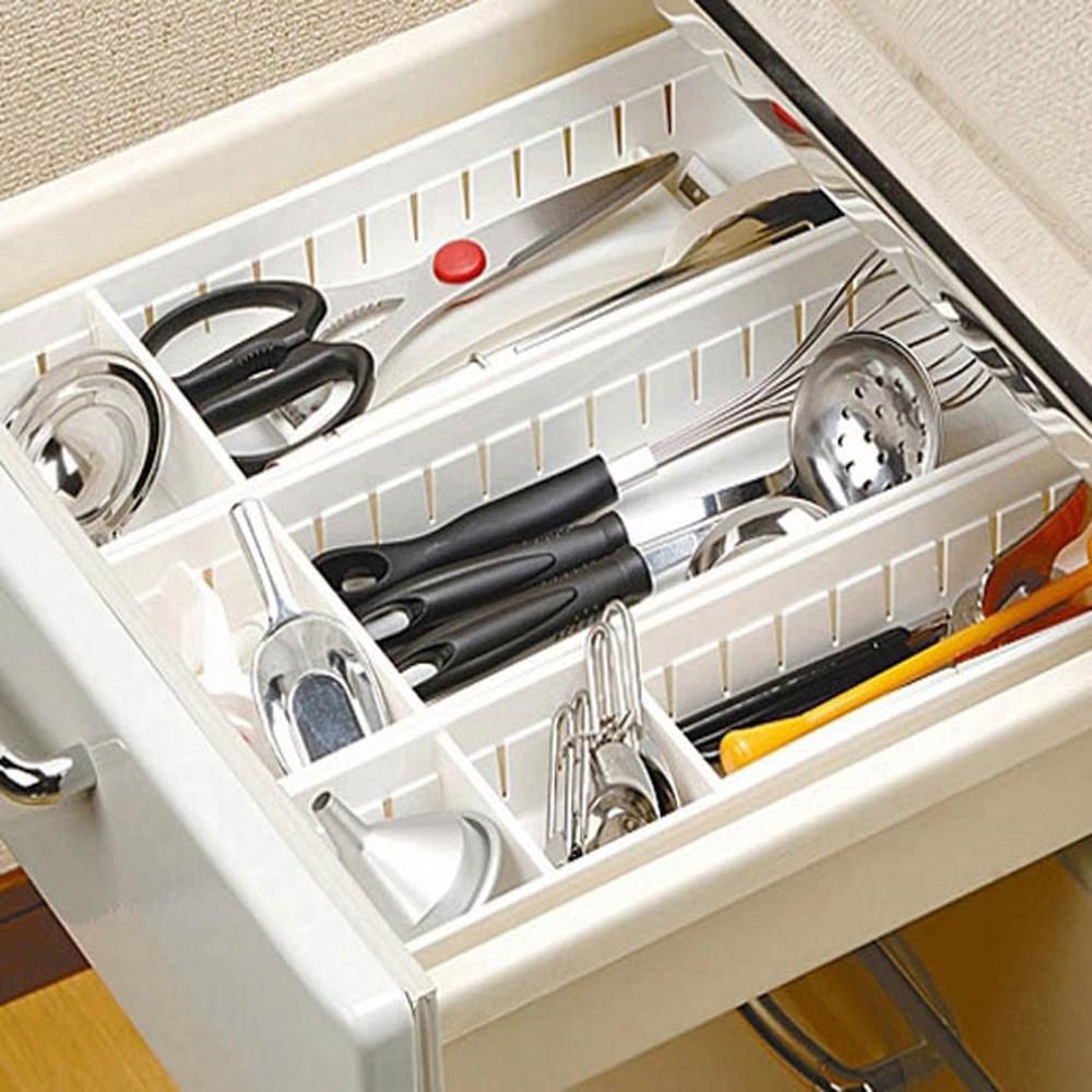 일본 서랍 정리 칸막이 트레이  화이트(S)