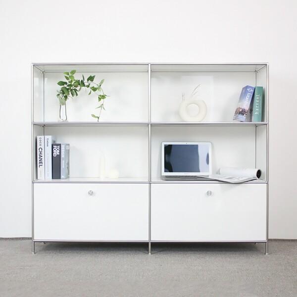 [rico700] DOOR - 2X3 리코 모듈가구 거실장 책장 선반 협탁 도어형수납장