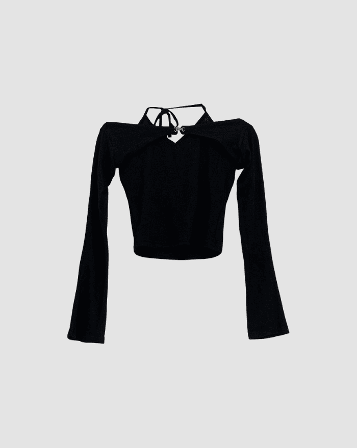 90s knit bollero & sleeveless set