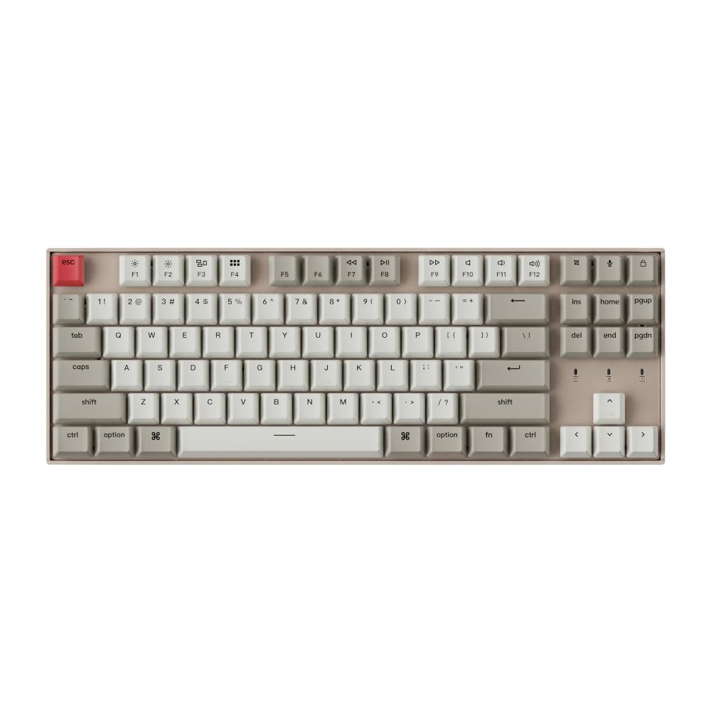 키크론 K8 Retro 레트로 적축 무선 기계식 키보드 애플 맥 아이패드 블루투스 무소음