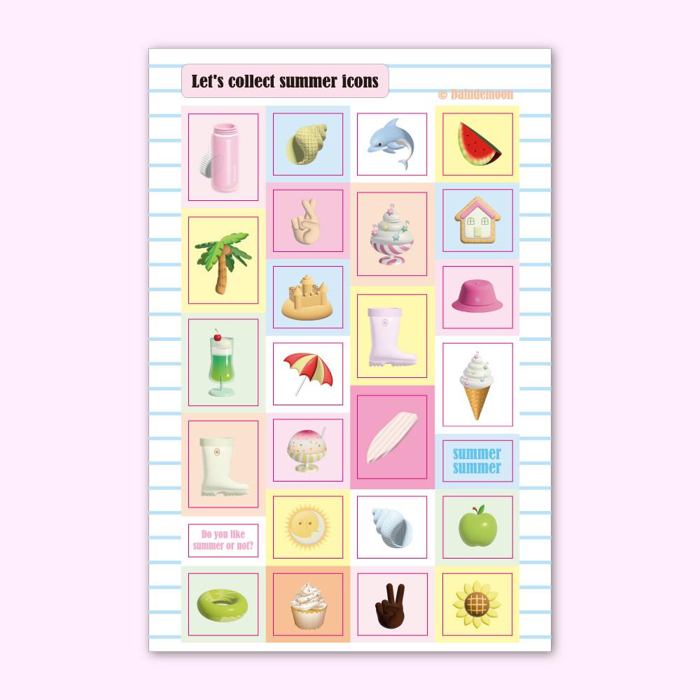 Summer sticker 1