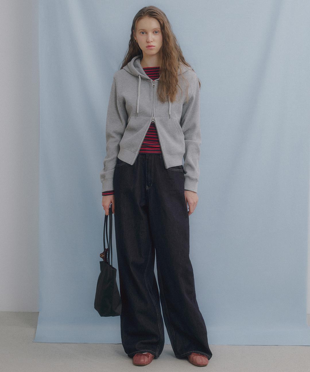 스파오 여성 벌룬 와이드 진_SPTJG23G53