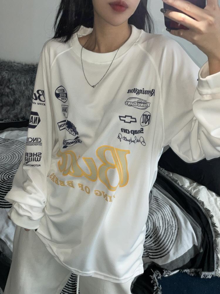 [UNISEX]매쉬 저지 더 힙 맨투맨 티셔츠(3color)