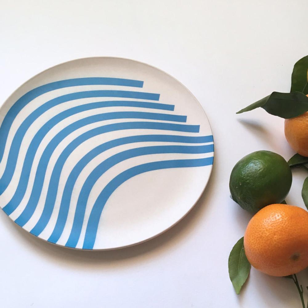 제니아테일러 뱀부 양식 디저트 사이드 플레이트 마리나