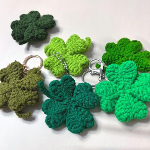 🍀대왕 네잎클로버 키링/모빌🍀 10색