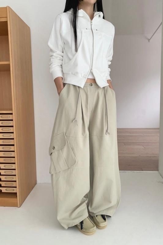 one pocket pants (2color)