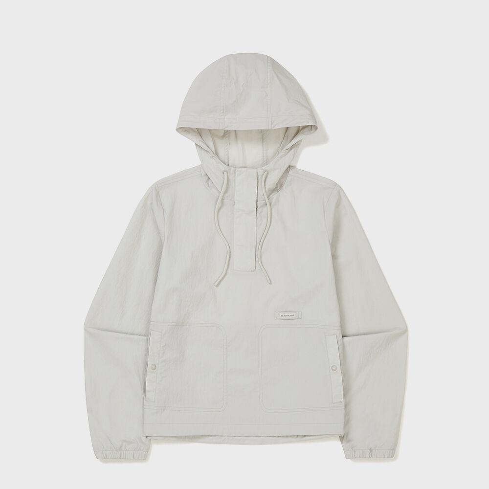 S23MWRAN21 루트 우먼스 세미크롭 아노락 Light Beige