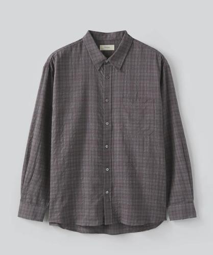 파브레가 카일리 체크 셔츠 (레드 빈)